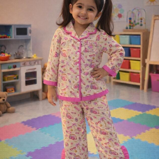 Pink Petal Jammies Set