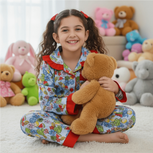 Berry Red Frill Dreamer Set